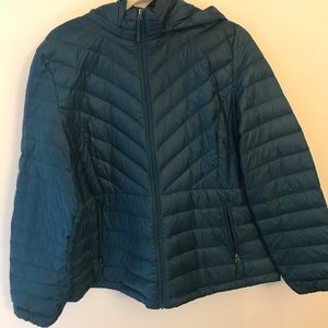 32 Degrees Puffer Jacket in Dark Teal (XL)